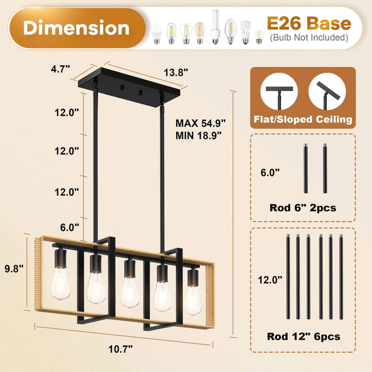 Nordic Modern Dining Room Lighting